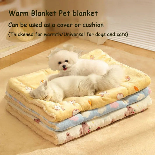 WINTER COZY BLANKET FOR SMALL DOGS AND CATS
